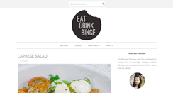 Desktop Screenshot of eatdrinkbinge.com